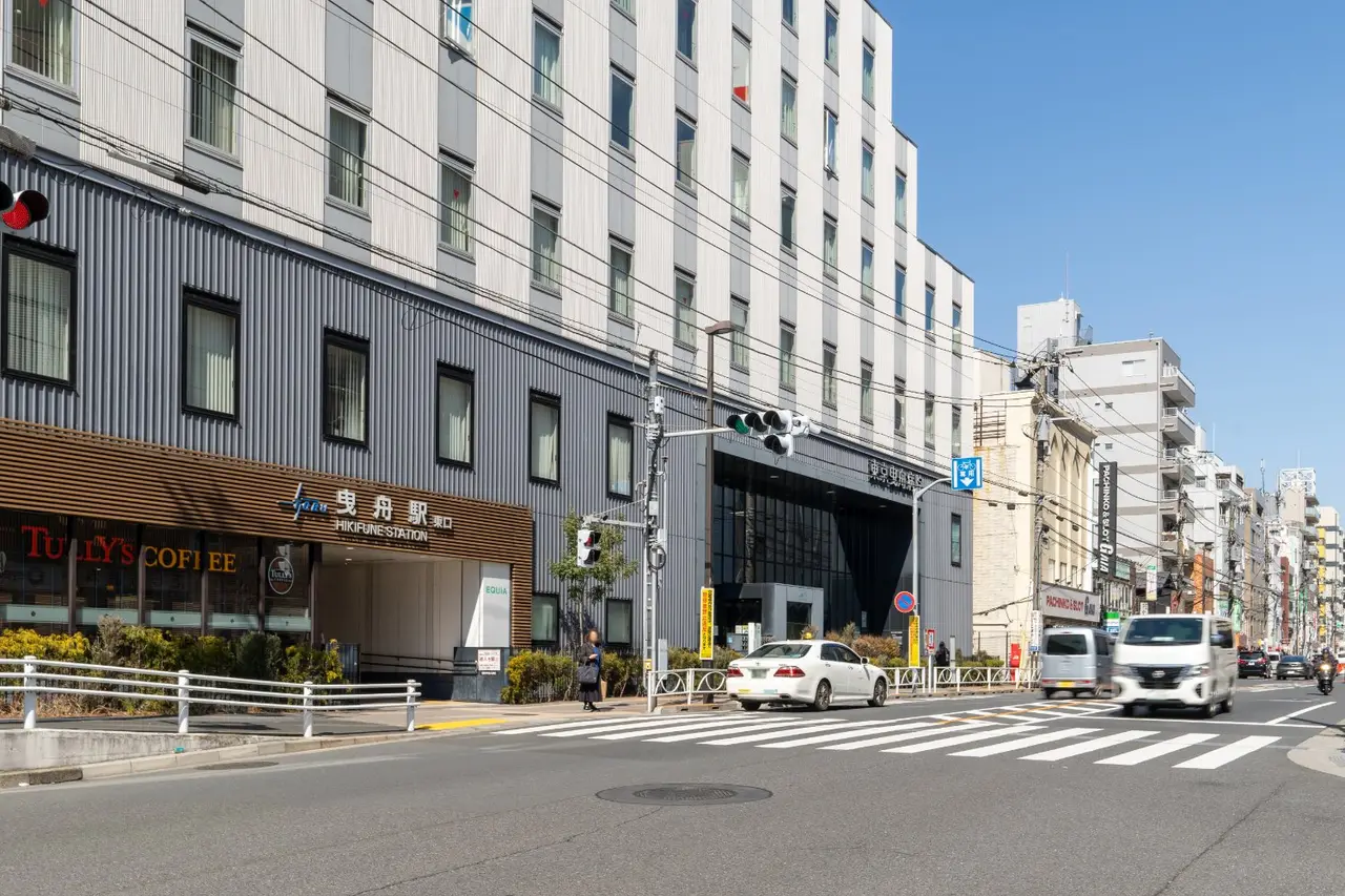 曳舟の街並み