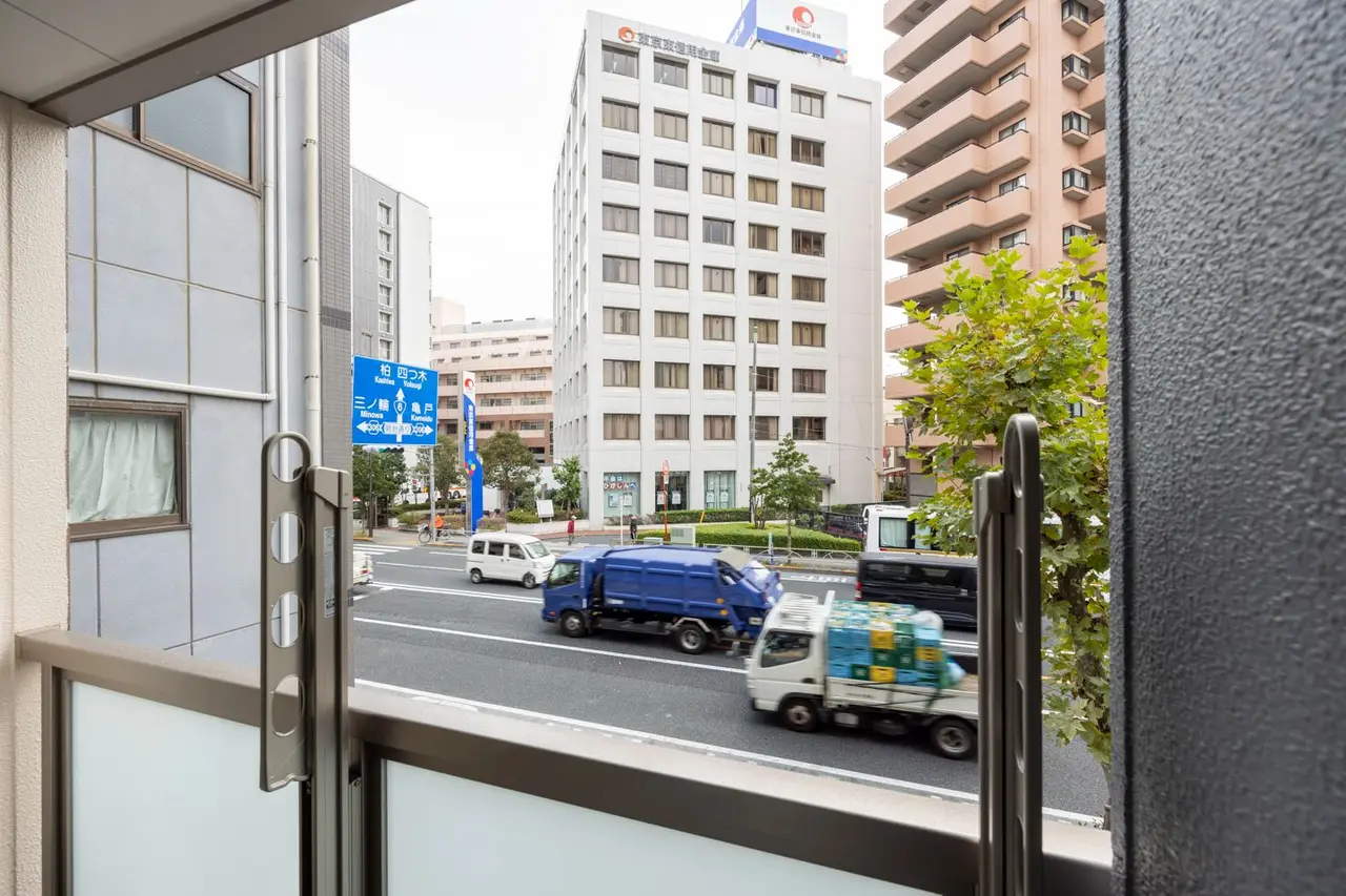 バルコニーからの眺め